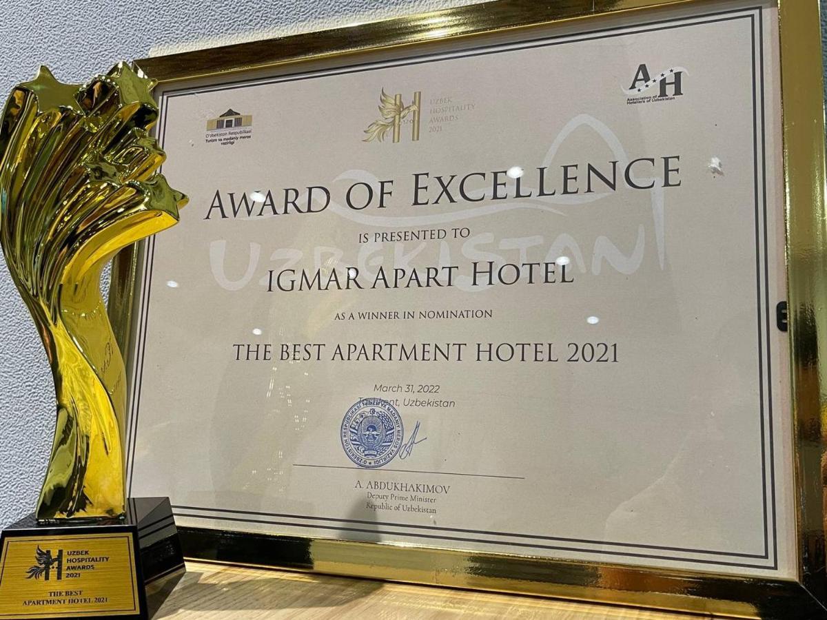 Igmar Apart Hotel Tasjkent Exteriör bild